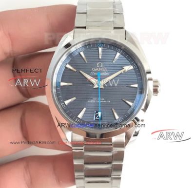 OM Factory Best Omega Seamaster Aqua Terra 150m  8900 Watch - Stainlesss Steel Case Blue Face